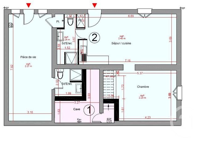 Appartement F4 à vendre - 4 pièces - 78.75 m2 - COUPVRAY - 77 - ILE-DE-FRANCE - Century 21 Est'Immo